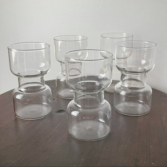 Pyrex Other - Vintage Pyrex Dumbbell Glasses